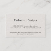 モノグラム |要素展開3 名刺 (裏面)