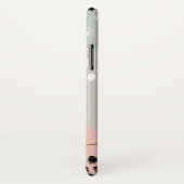 モノグラム |赤面と金ゴールドI Case-Mate iPhoneケース (裏面/右)