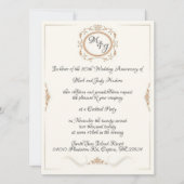 モノグラム 50周年記念祝賀会 招待状 (正面)