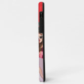 モノグラム 6枚フォトコラージュ ティール iPhone カー Case-Mate iPhoneケース (裏面/左)