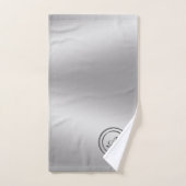 モノグラム「A」 バスタオルセット (ハンドタオル)