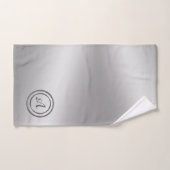 モノグラム「A」 バスタオルセット (ハンドタオル)