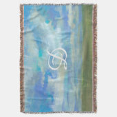 モノグラム | Bright Day II スローブランケット (正面縦)