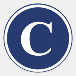 モノグラム(C) ラウンドシール