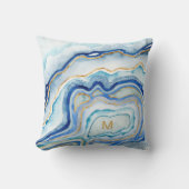 モノグラム | Cobalt Agate II クッション (正面)