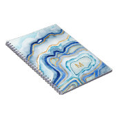 モノグラム | Cobalt Agate II ノートブック (右側)