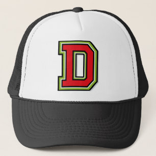 モノグラム「D」イニシャル キャップ