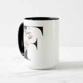 モノグラム F コーヒーマグ マグカップ (正面左)