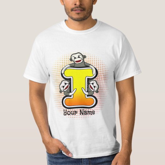 モノグラム I ソックモンキー Tシャツ (正面)