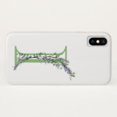 モノグラム I ラベンダー ユーカリ Case-Mate iPhoneケース (裏面(横))