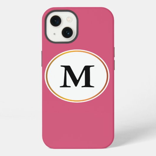 モノグラム iPhoneケース (裏面)