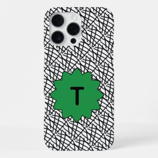 モノグラム iPhoneケース (裏面)