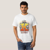 モノグラム K ソックモンキー Tシャツ (正面フル)