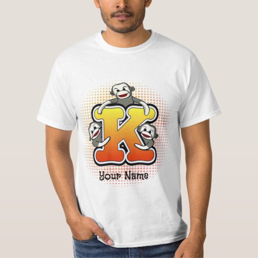 モノグラム K ソックモンキー Tシャツ (正面)