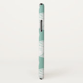 モノグラム | Let's Taco About Love |ティール(緑がかった色)ライム Case-Mate iPhoneケース (裏面/右)