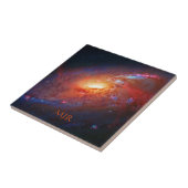 モノグラム、M106スパイラル銀河系、キネス・ヴェネチシ タイル (側面)