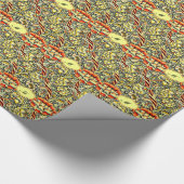 モノグラム"M"ウィリアム・モリスデザイン ラッピングペーパー (角)