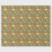 モノグラム"M"ウィリアム・モリスデザイン ラッピングペーパー (フラット)