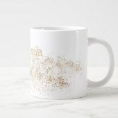 モノグラム「M」ジャンボマグスープアイスクリーム ジャンボコーヒーマグカップ (右)