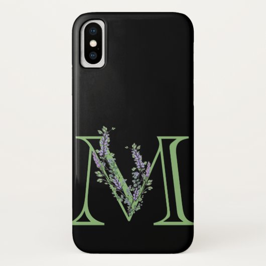 モノグラム M ラベンダー ユーカリ Case-Mate iPhoneケース (裏面)