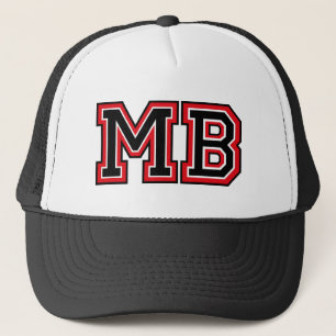 モノグラム「MB」のinitals キャップ