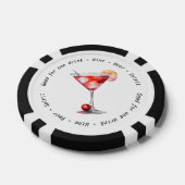 モノグラム Mr Mrs コスモ ドリンクバウチャー ウェディング ポーカーチップ (シングル)