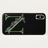 モノグラム N ラベンダー ユーカリ Case-Mate iPhoneケース (裏面(横))