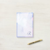 モノグラム | Northern Lights II ポストイット (デスク上)