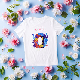 モノグラム - Oの文字を使った芸術的な誕生日ギフト トライブレンドTシャツ