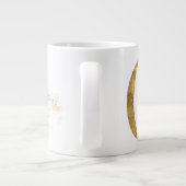 モノグラム「O」ジャンボマグスープアイスクリーム ジャンボコーヒーマグカップ (裏面)