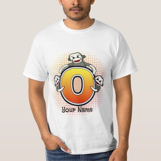 モノグラム O ソックモンキー Tシャツ (正面)