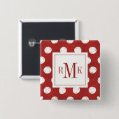 モノグラム| Otomiの農場のステップ 缶バッジ (正面&裏面)