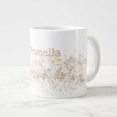 モノグラム「P」ジャンボマグスープアイスクリーム ジャンボコーヒーマグカップ (正面右)