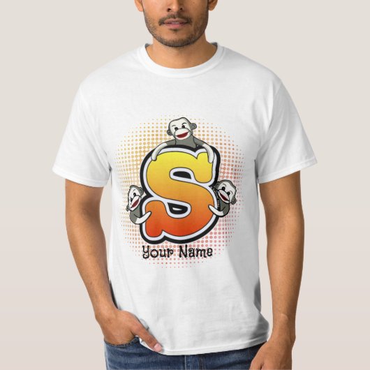 モノグラム S ソックモンキー Tシャツ (正面)