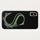 モノグラム S ラベンダー ユーカリ Case-Mate iPhoneケース (裏面(横))