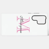 モノグラム SAMSUNG GALAXYケース (裏面横)