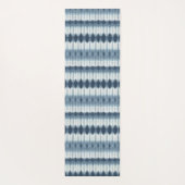 モノグラム | Shibori Indigioプリント ヨガマット (裏面)