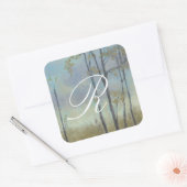 モノグラム | Tree-Line Wheat Grass I スクエアシール (封筒)
