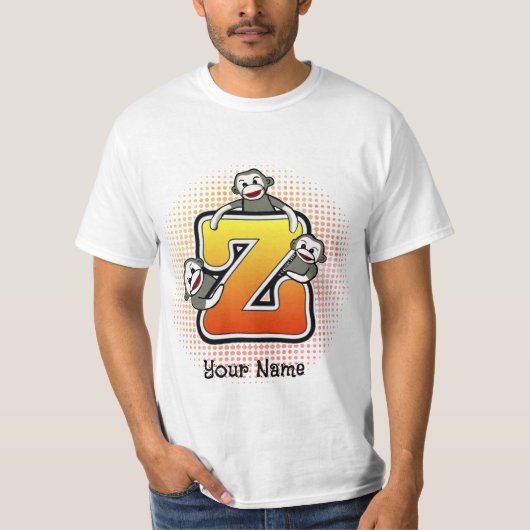 モノグラム Z ソックモンキー Tシャツ (正面)