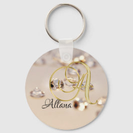モノグラムA キーホルダー