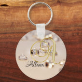 モノグラムA キーホルダー (正面)