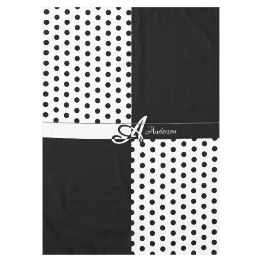 モノグラムA テーブルクロス (正面)