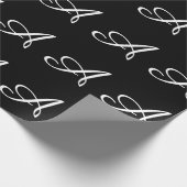 モノグラムA ラッピングペーパー (角)