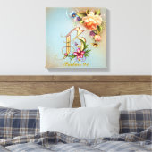 モノグラムBプレミアムキャンバスプリント（光沢） キャンバスプリント (インサイチュ (寝室))