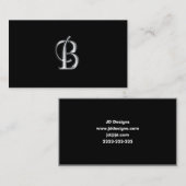 モノグラムB名刺 名刺 (正面/裏面)