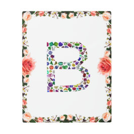 モノグラムB メタルプリント