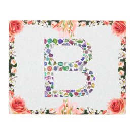 モノグラムB メタルプリント