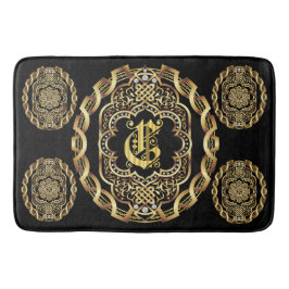 モノグラムCのバス・マットは変更を着色しますカスタマイズ バスマット