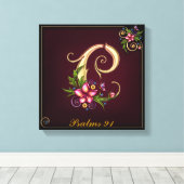 モノグラムCプレミアムキャンバスプリント(光沢) キャンバスプリント (インサイチュ (ウッドフロア))