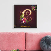 モノグラムCプレミアムキャンバスプリント(光沢) キャンバスプリント (インサイチュ (リビング))